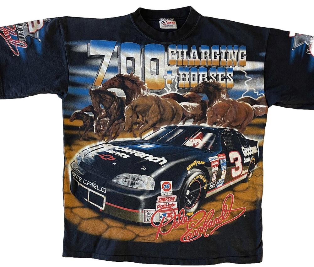 Chase 1997 Vtg Dale Earnhardt 700 AOP T-Shirt Men's L